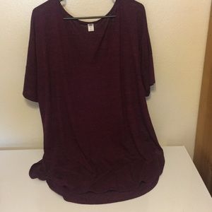 Oversized old navy shirt